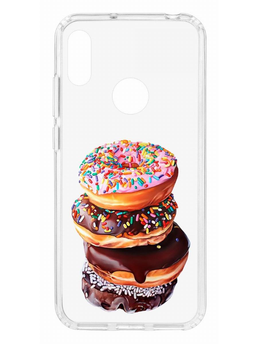 

Чехол на Huawei Y6 2019 Kruche Print Donuts