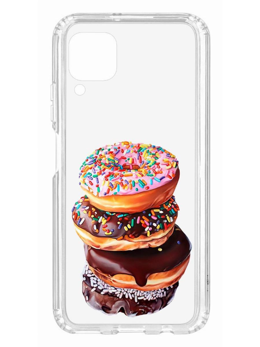 фото Чехол на huawei p40 lite kruche print donuts кruче