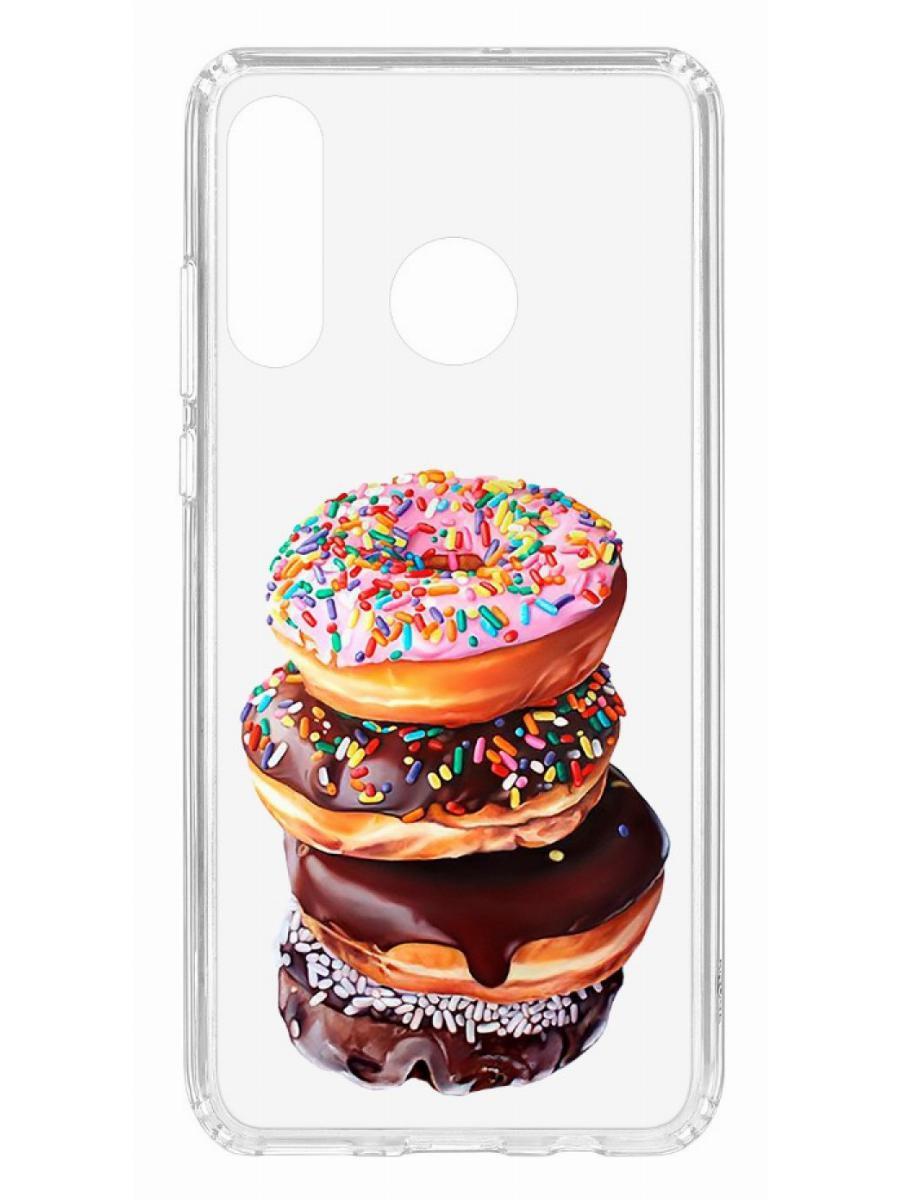 

Чехол на Huawei P30 Lite Kruche Print Donuts