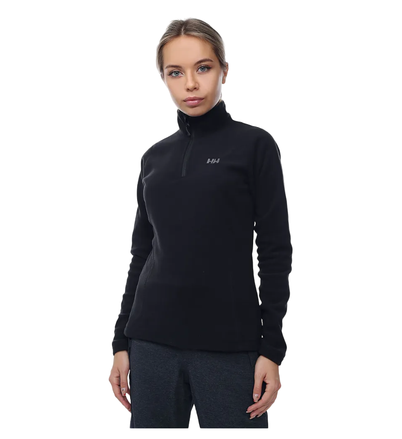

Толстовка Helly Hansen W daybreaker 1/2 zip fleece для женщин, XL, чёрная, 50845