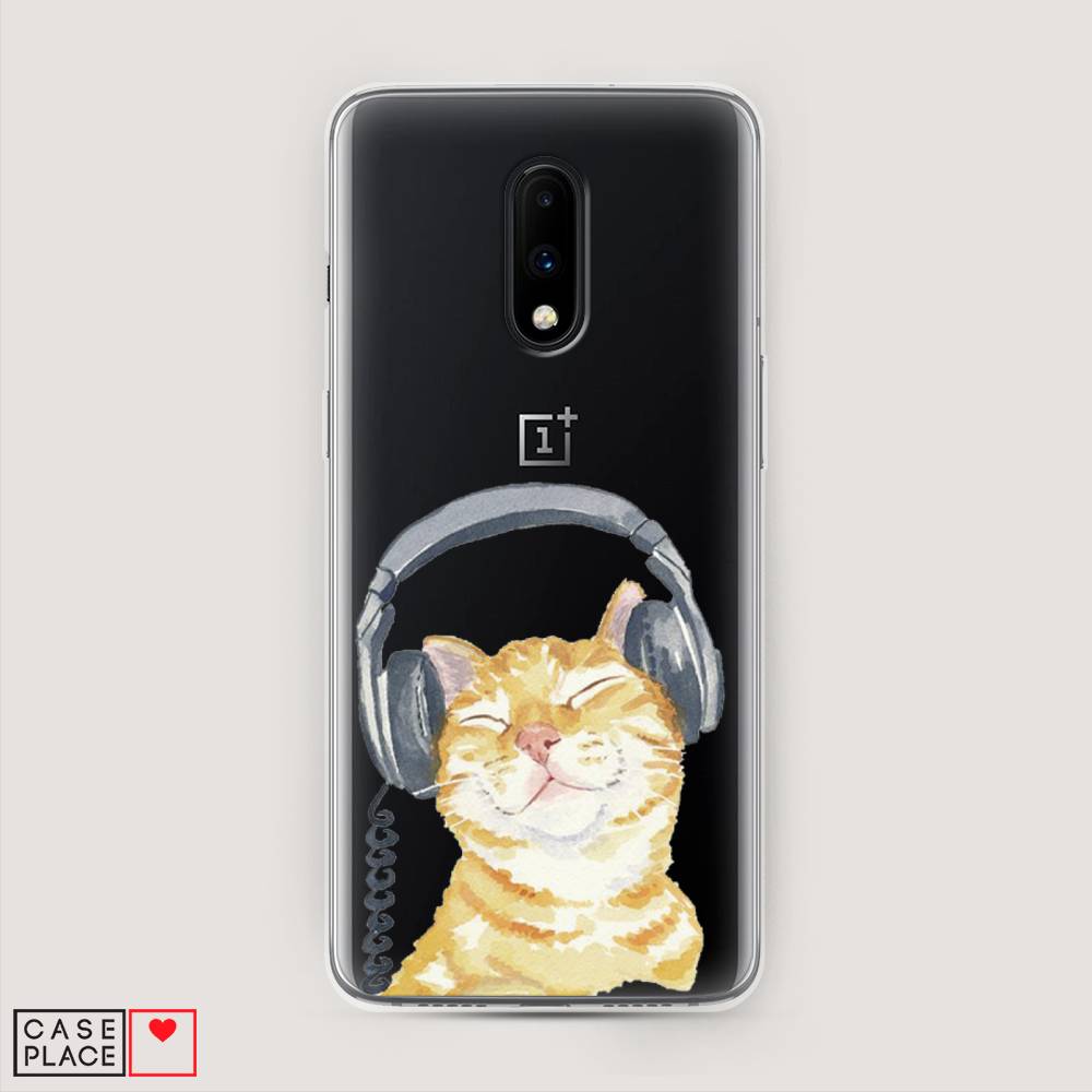 

Чехол Awog "Кот меломан" для OnePlus 7