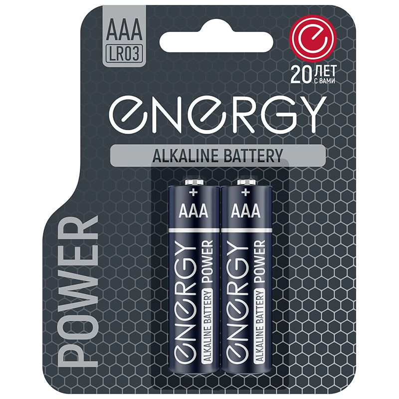 Батарейка алкалиновая Energy Power LR032B ААА 257₽