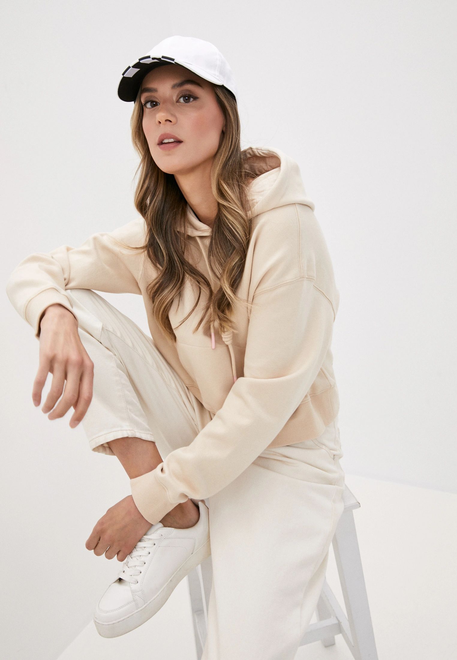 Бейсболка унисекс Adidas GE1252 белый, р. 54-56