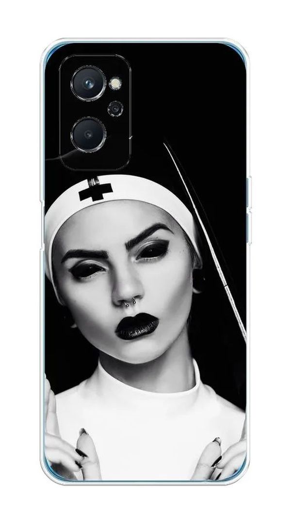 

Чехол Awog на Oppo A96 4G "Черная монашка", Разноцветный, 2510850-9