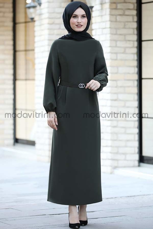 

Платье мусульманское Fashion Showcase Design T12230 зеленое 44 EU (доставка из-за рубежа), T12230