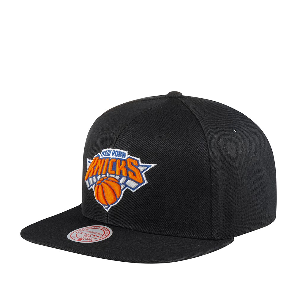 Бейсболка унисекс MITCHELL NESS 6HSSJS19078-NYKBLCK New York Knicks NBA черная, one size