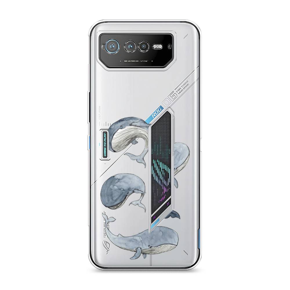 

Чехол Awog на Asus ROG Phone 6 "Киты", 44650-1
