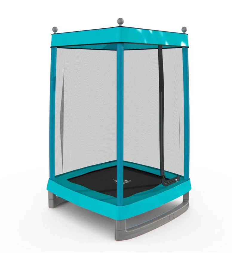 

Батут DFC MONKEY 50х50", сетка (127х127см), Синий;зеленый, Jump Monkey