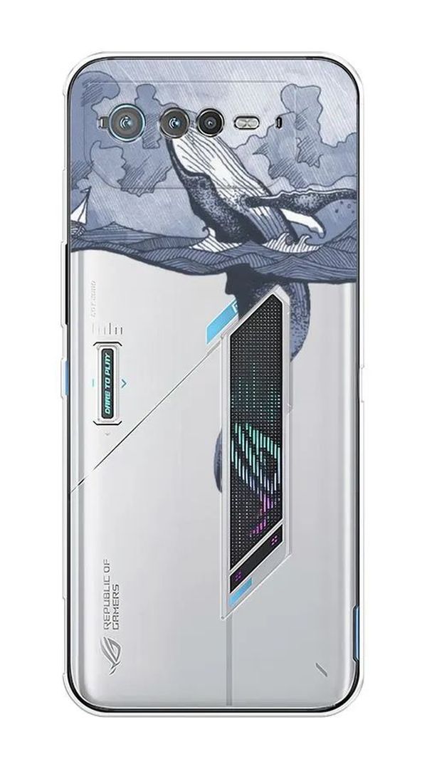 

Чехол Awog на Asus ROG Phone 6 "Два измерения", Разноцветный, 44650-7