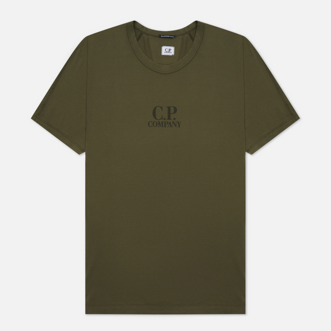 фото Футболка мужская c.p. company 11cmts264a006130g хаки xxl