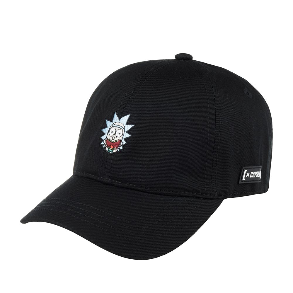 

Бейсболка унисекс CAPSLAB CL/REM/1/RICK3 Rick and Morty Rick черная, Черный, CL/REM/1/RICK3 Rick and Morty Rick