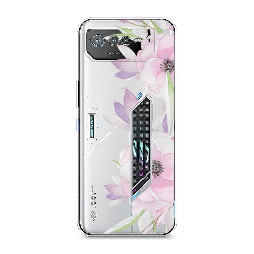 

Чехол Awog на Asus ROG Phone 6 "Нежные анемоны", 44650-8