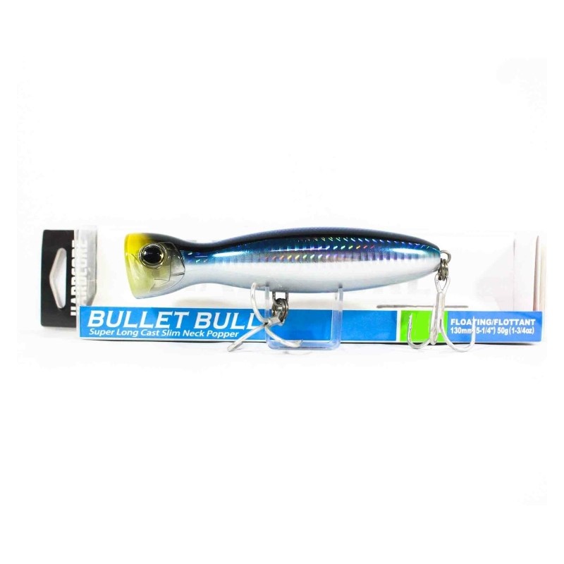 

Воблер Duel Hardcore Bullet Bull 160F F1206 #HSMA, Белый;синий;желтый, Bullet Bull