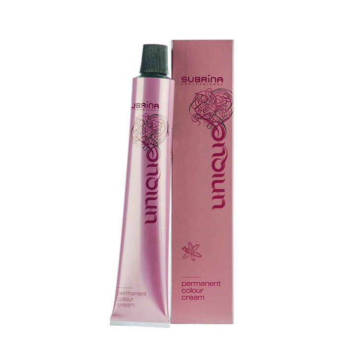 Крем-краска для волос Subrina Professional Unique 8/3 светлый блондин сандрэ 100мл