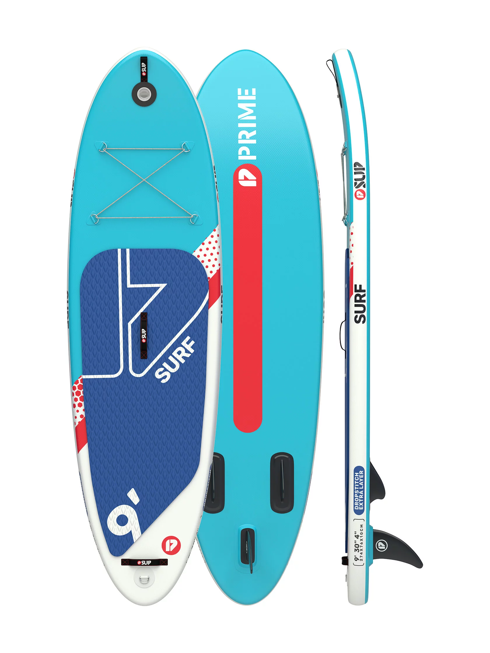 

SUP PRIME 9'*30"*4" SURF, Голубой, Surf