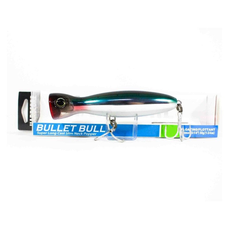 

Воблер Duel Hardcore Bullet Bull 160F F1206 #HKN, Белый;зеленый, Bullet Bull