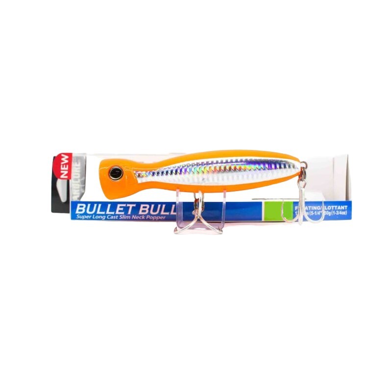 

Воблер Duel Hardcore Bullet Bull 130F F1205 #HSO, Серебристый;оранжевый, Bullet Bull