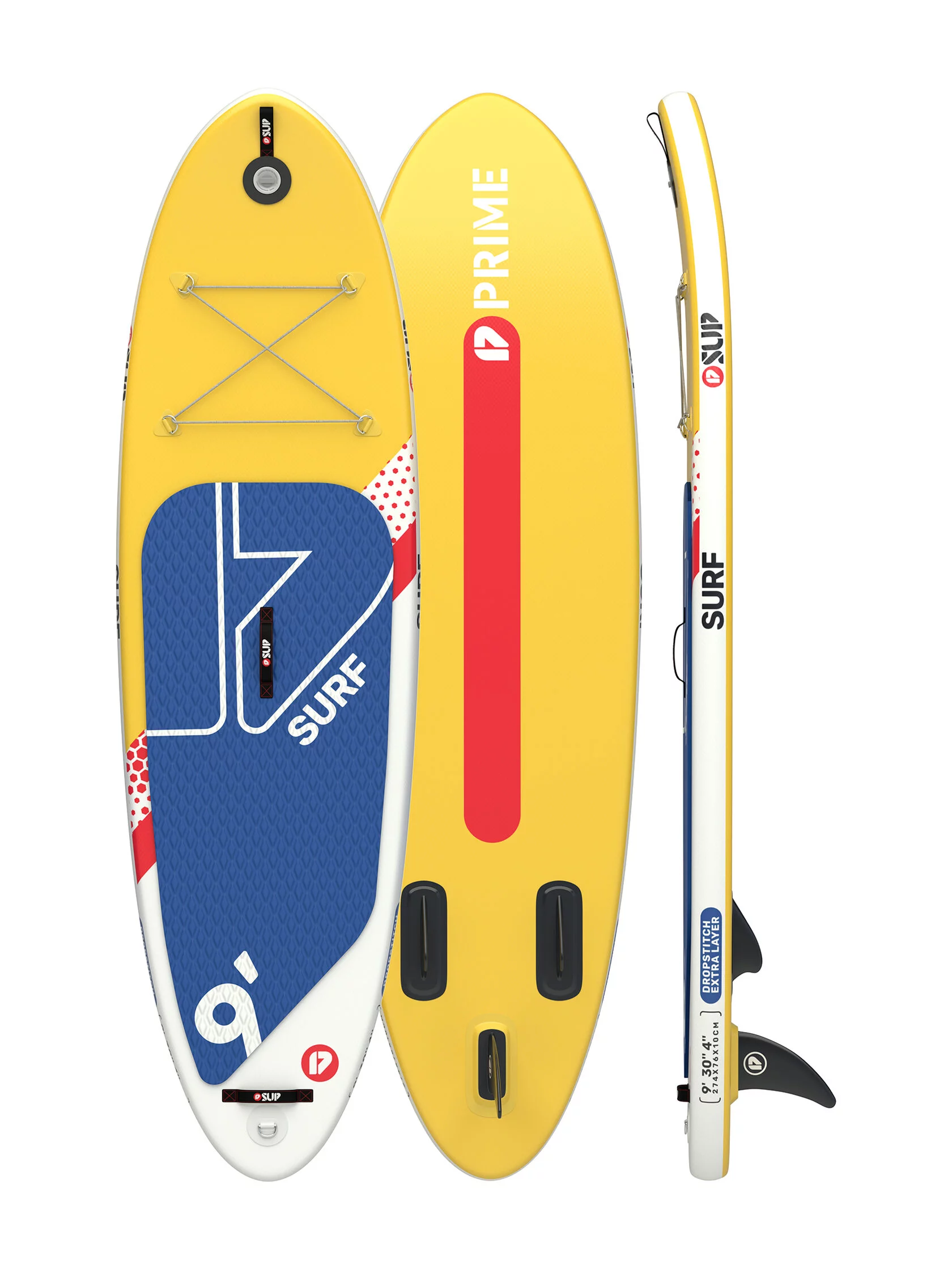 

23 SUP PRIME 9'*30"*4" SURF, Желтый, Surf