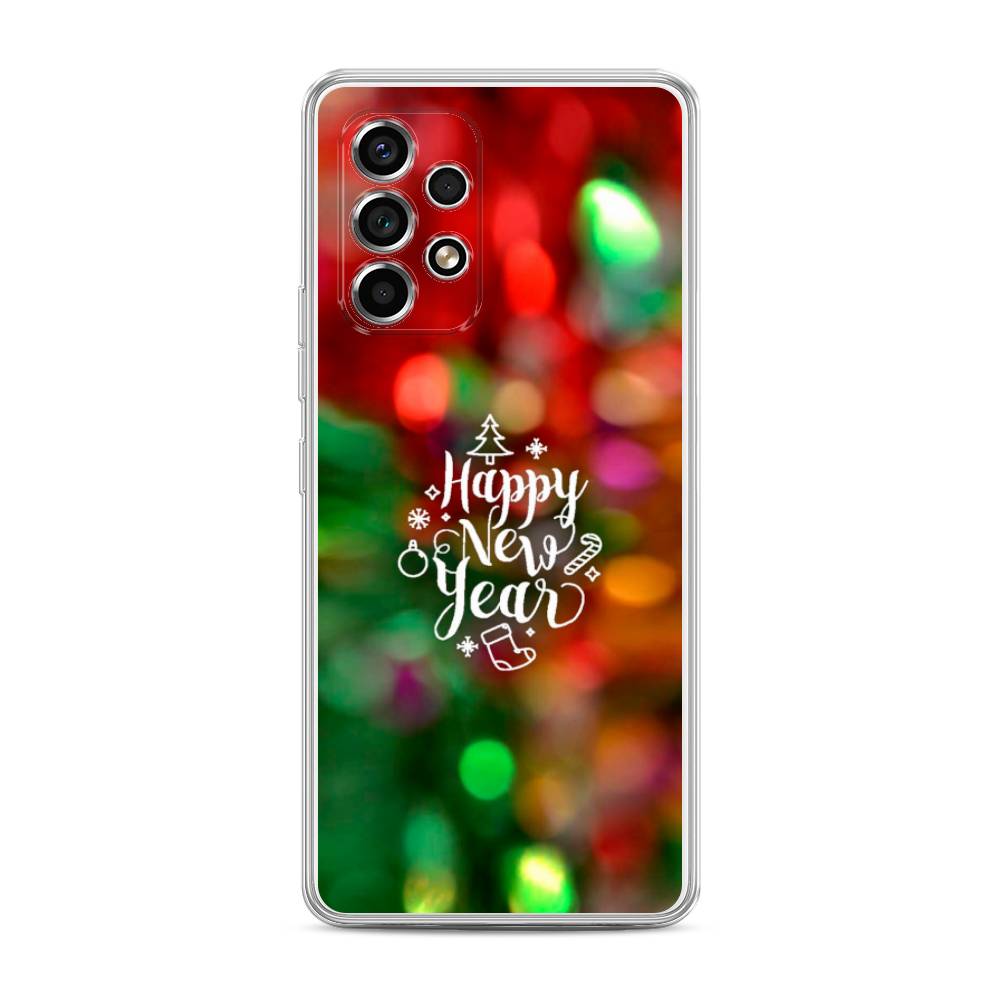

Чехол на Samsung Galaxy A53 5G "Новый Год на елке", Зеленый;красный;желтый, 2104550-5
