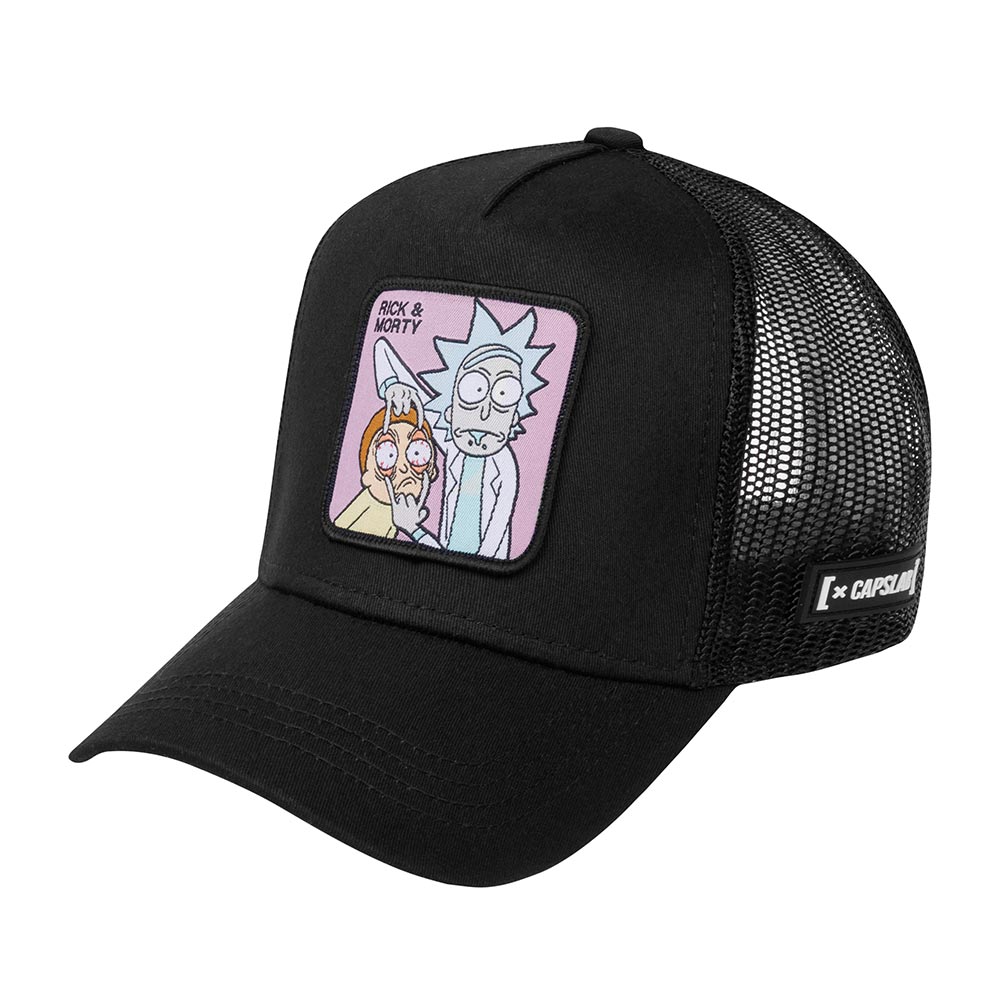 

Бейсболка унисекс CAPSLAB CL/REM/1/LOO1 Rick and Morty Together черная, Черный, CL/REM/1/LOO1 Rick and Morty Together