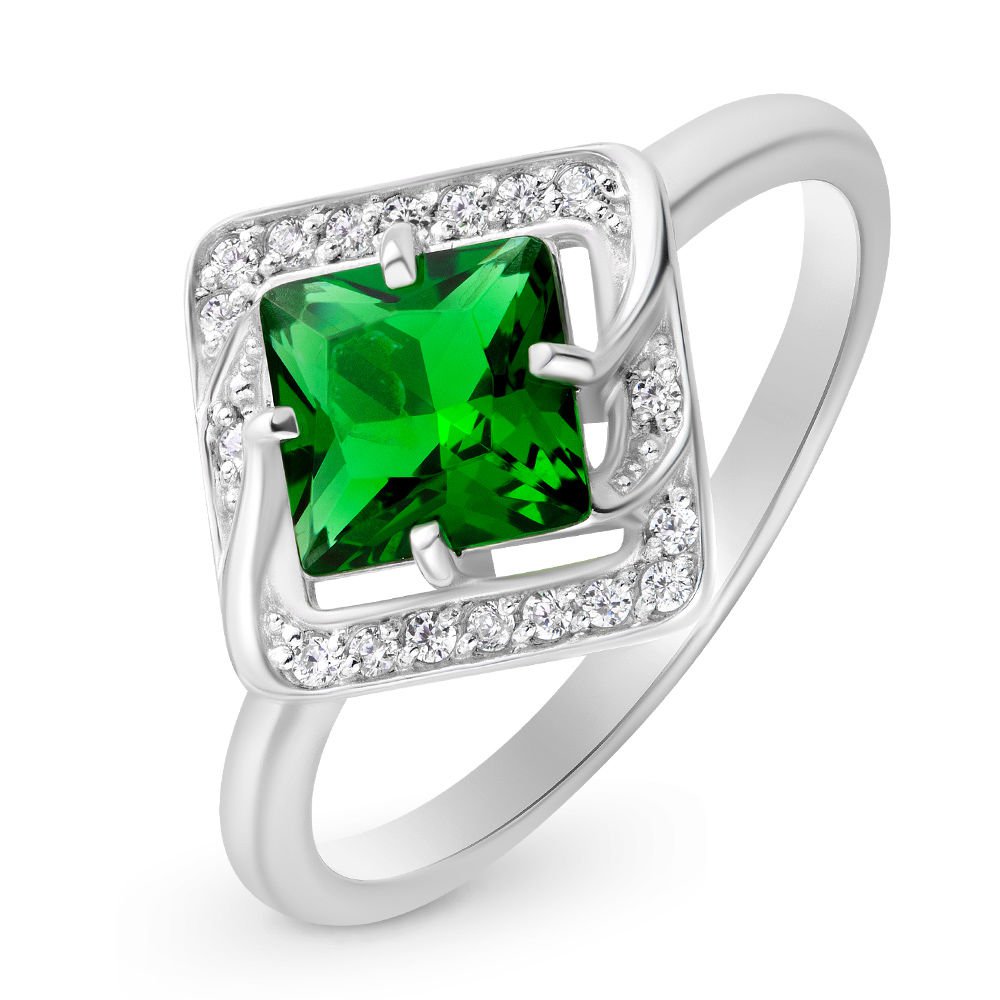 

Кольцо из серебра р. , 585Gold 701001089, фианит/фианит, 701001089