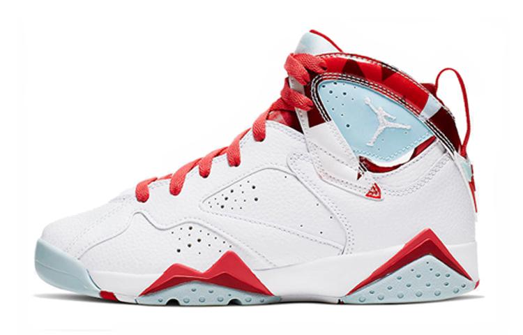 

Кроссовки унисекс Jordan Air Jordan 7 Topaz Mist GS белые 37.5 EU, Белый, Air Jordan 7 Topaz Mist GS