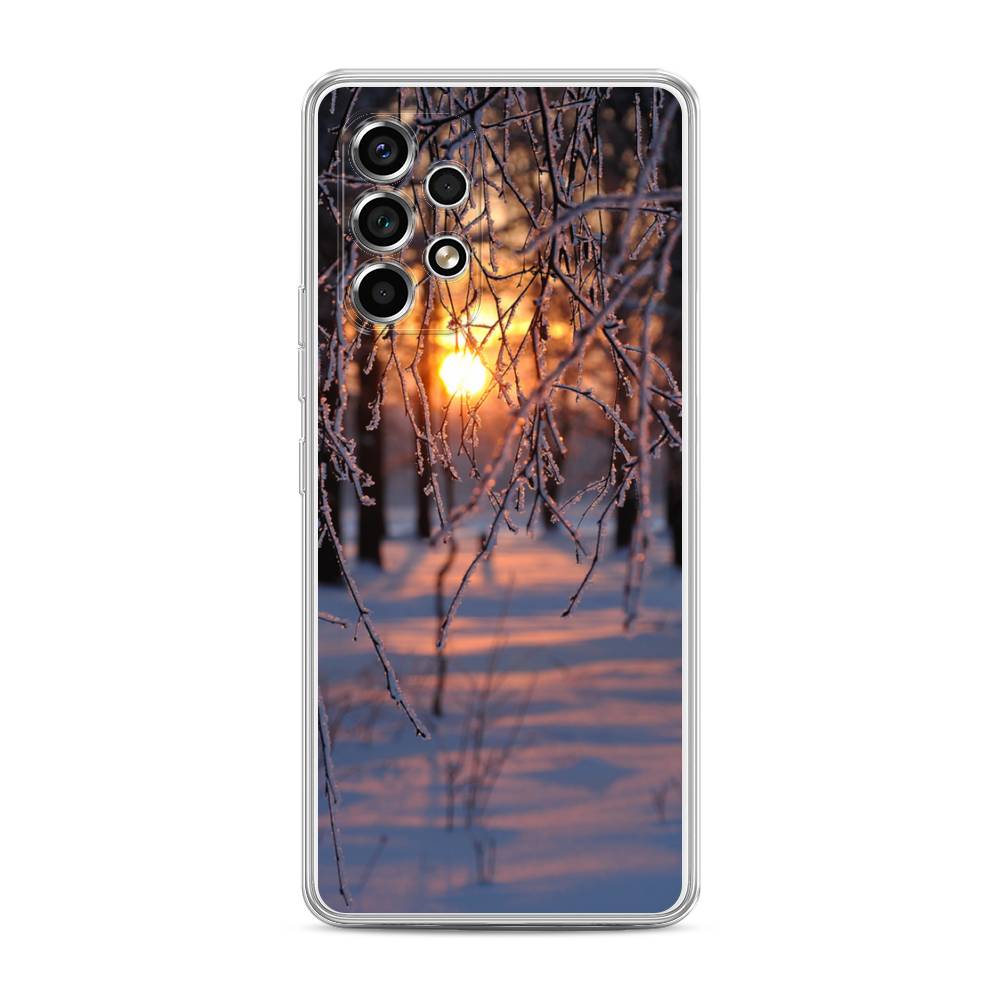 

Чехол на Samsung Galaxy A53 5G "Зима 7", Оранжевый;розовый;черный, 2104550-2