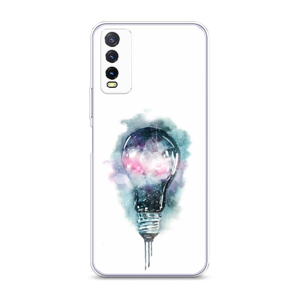 

Чехол на Vivo Y20 "Волшебная лампа", Белый;серый, 263650-4