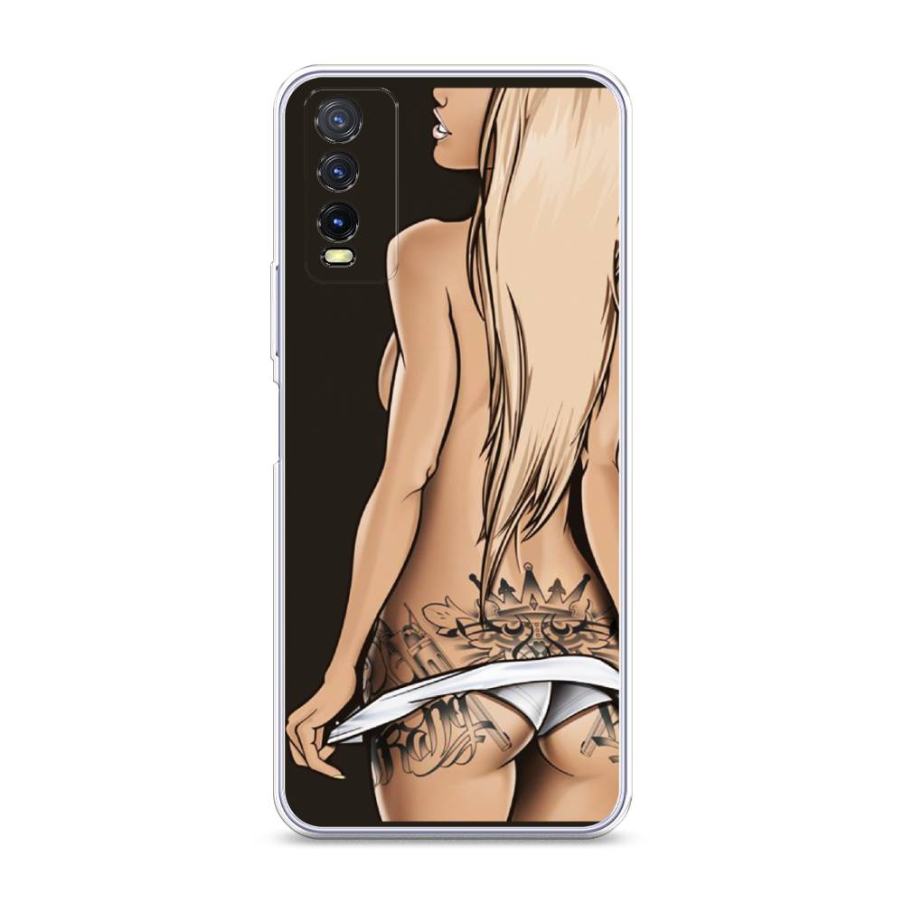 

Чехол на Vivo Y20 "Обнаженная девушка", 263650-6