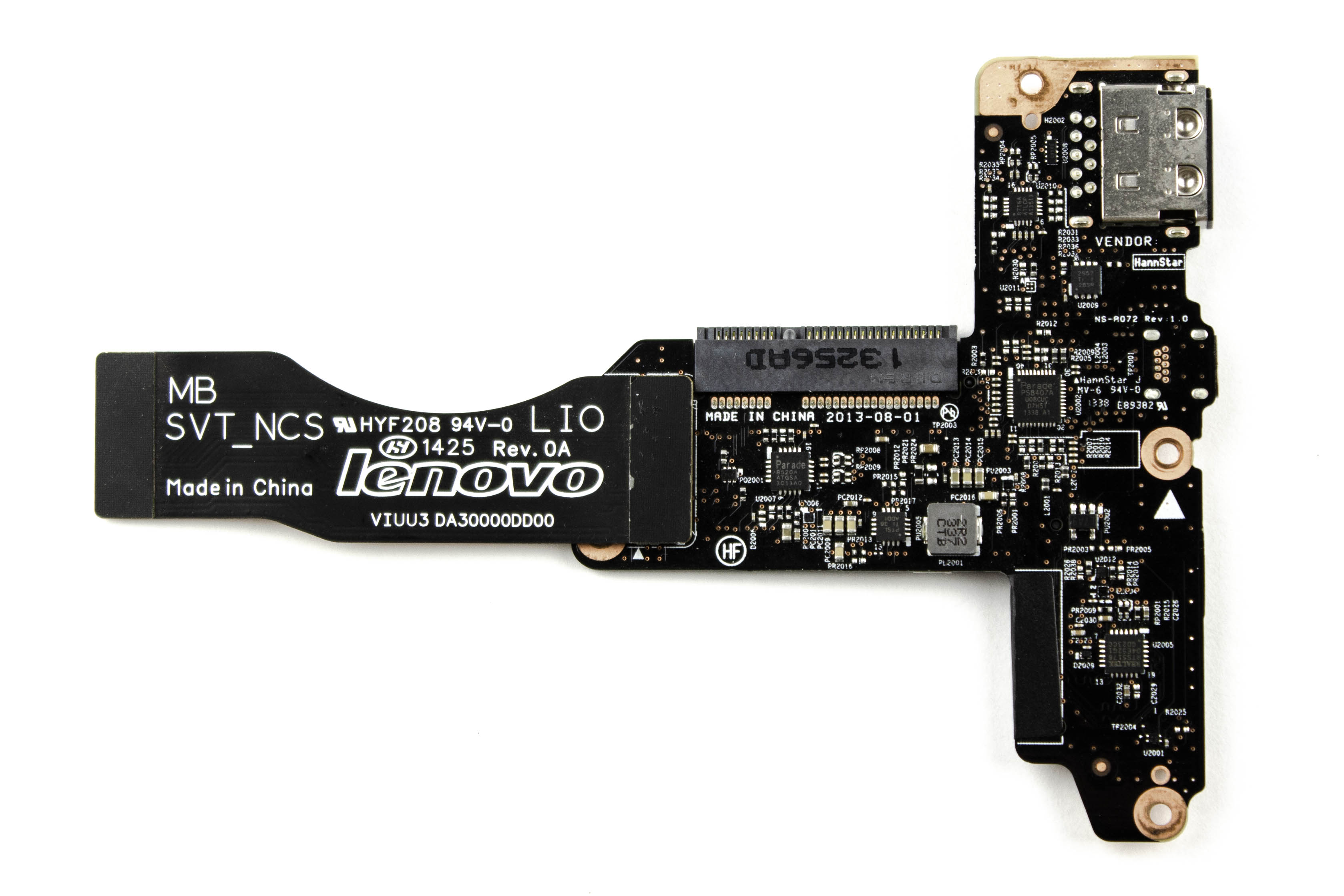 

Переходник HDD Lenovo YOGA 2 PRO 20266 mSATA USB BOARD 45502912001 NS-A072 NS-A072P