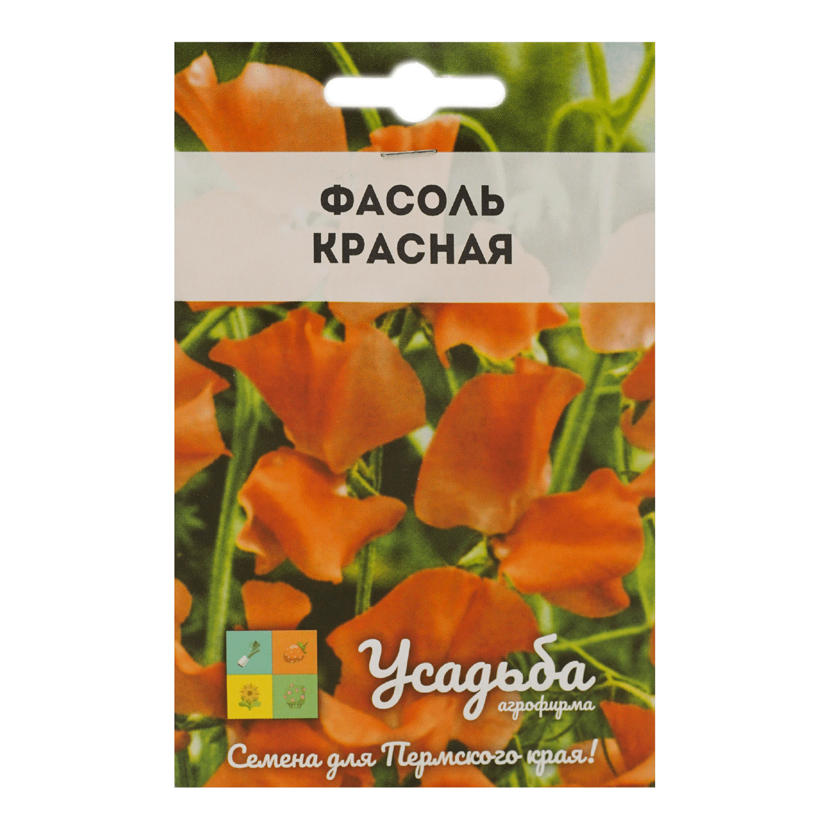 

Семена Агрофирма Усадьба Фасоль Красная 5 шт