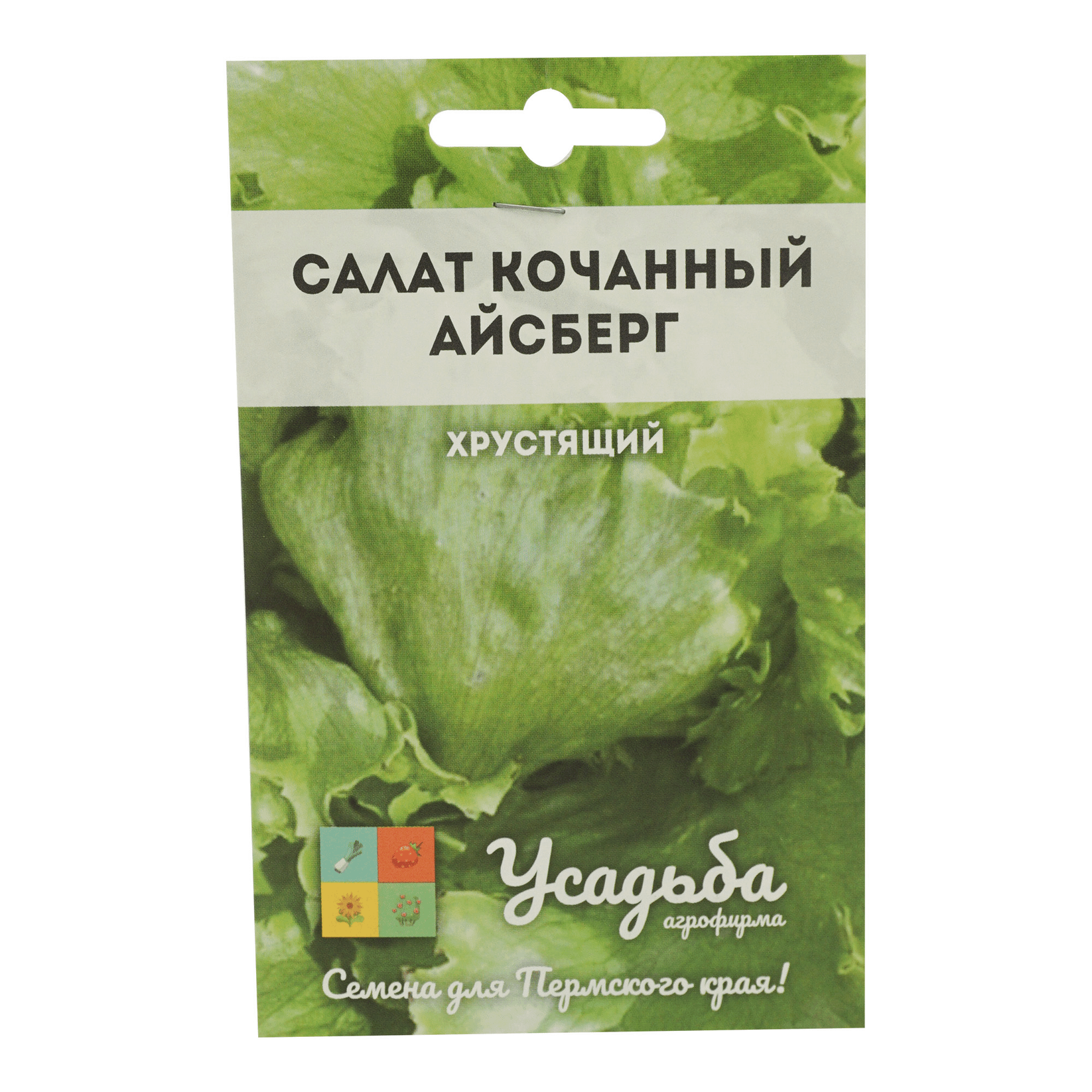 

Семена Агрофирма Усадьба Салат Айсберг 0,3 г