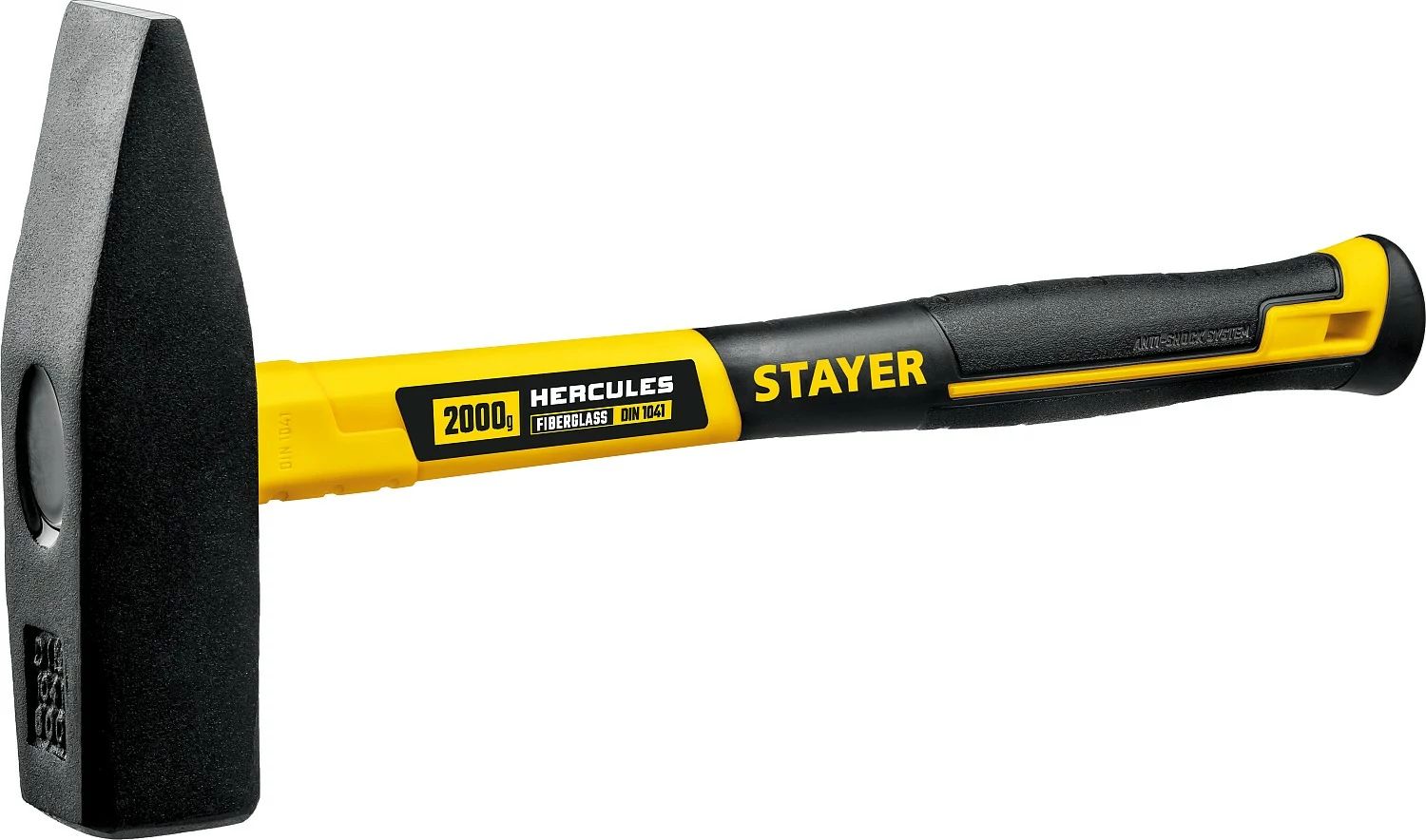 STAYER 2000 г, с фиберглассовой рукояткой, молоток слесарный 20050-20_z02 Professional