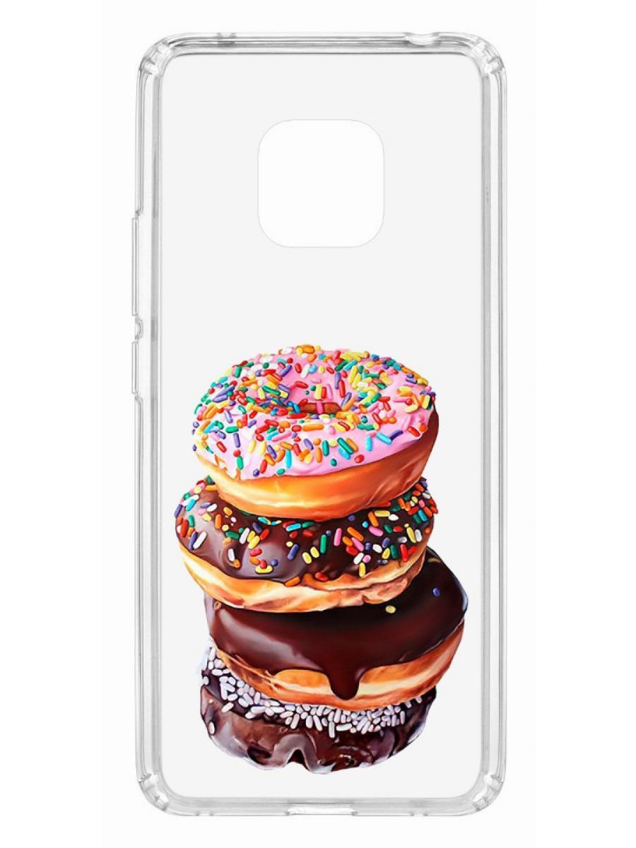 фото Чехол на huawei mate 20 pro kruche print donuts кruче