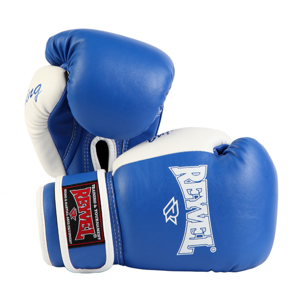 Перчатки боксёрские Reyvel Beginning, синие , 8 oz