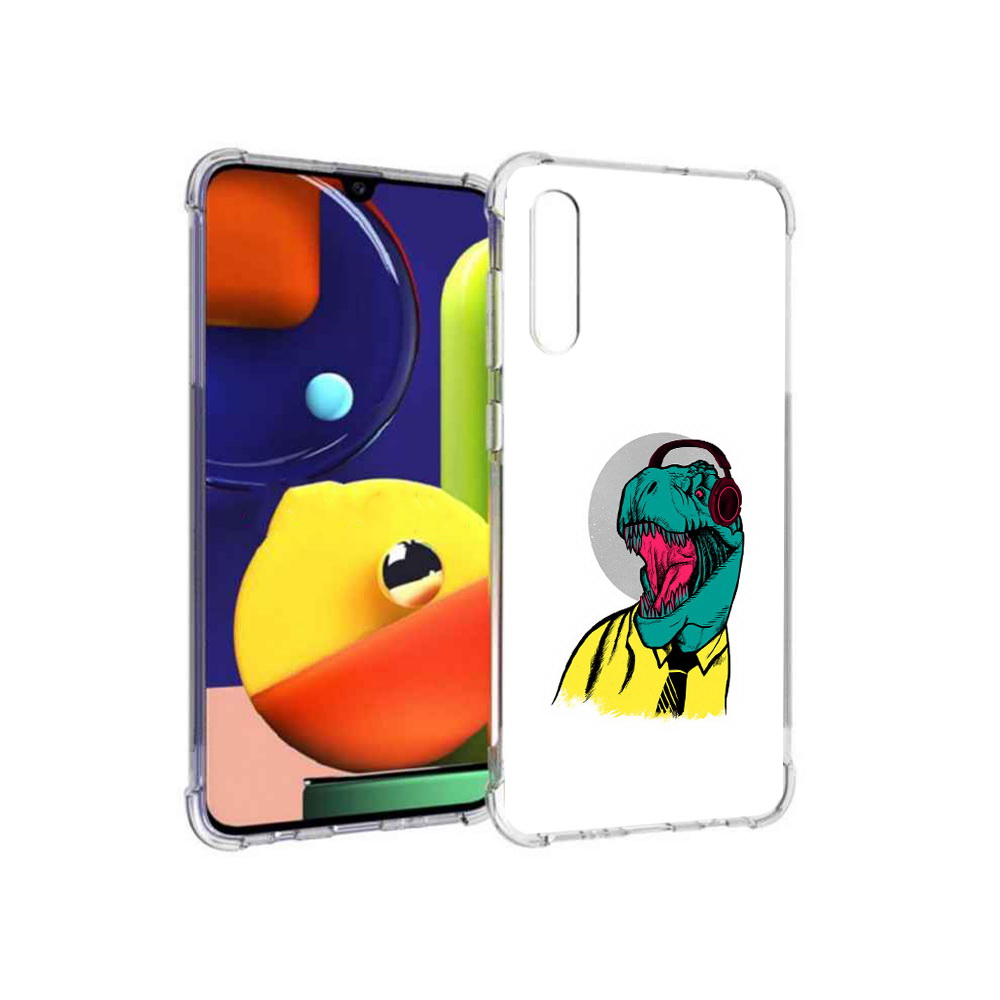 

Чехол MyPads Tocco для Samsung Galaxy A70 дино (PT128584.546.326), Прозрачный, Tocco