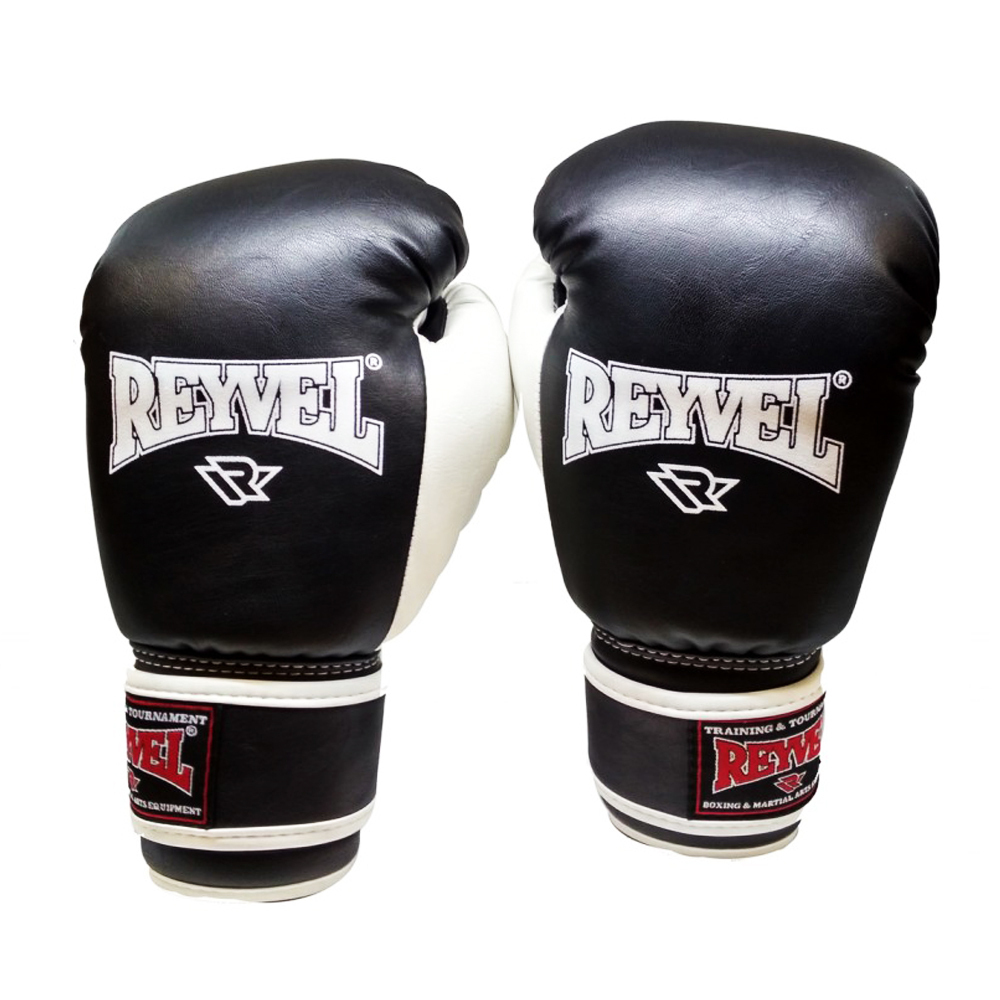 Перчатки боксёрские Reyvel Beginning, черные , 10 oz