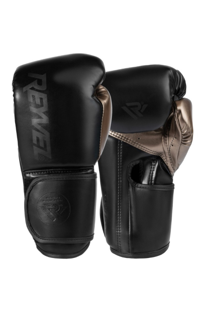 Перчатки боксёрские Reyvel ProTraining MF (Черный) (16 oz)