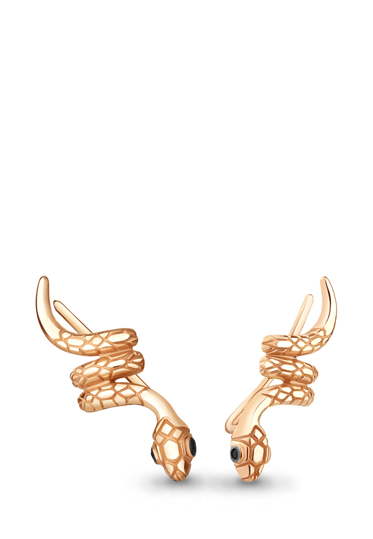 

Серьги клаймберы из серебра с фианитом Kari Jewelry 49402Ч.6, 49402Ч.6