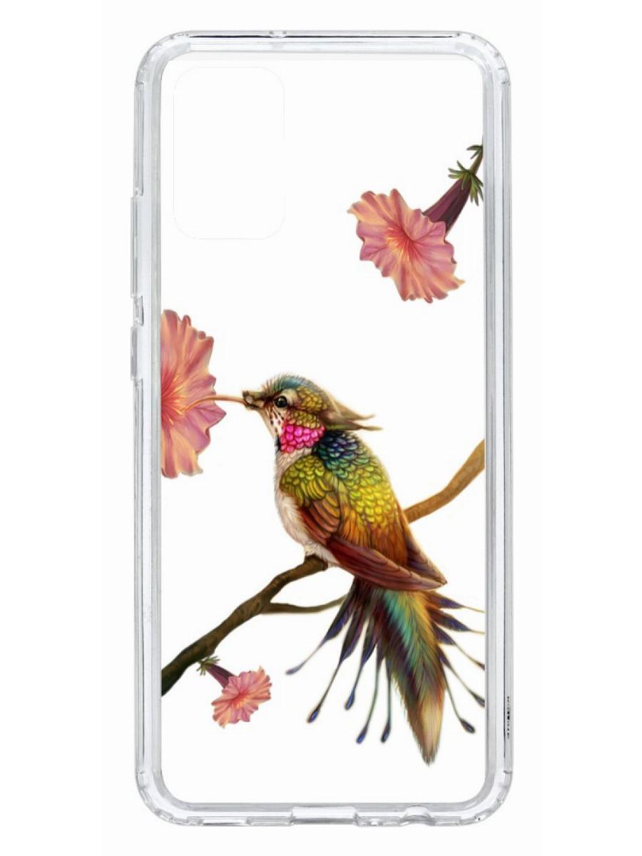 фото Чехол на samsung galaxy a02s kruche print колибри кruче