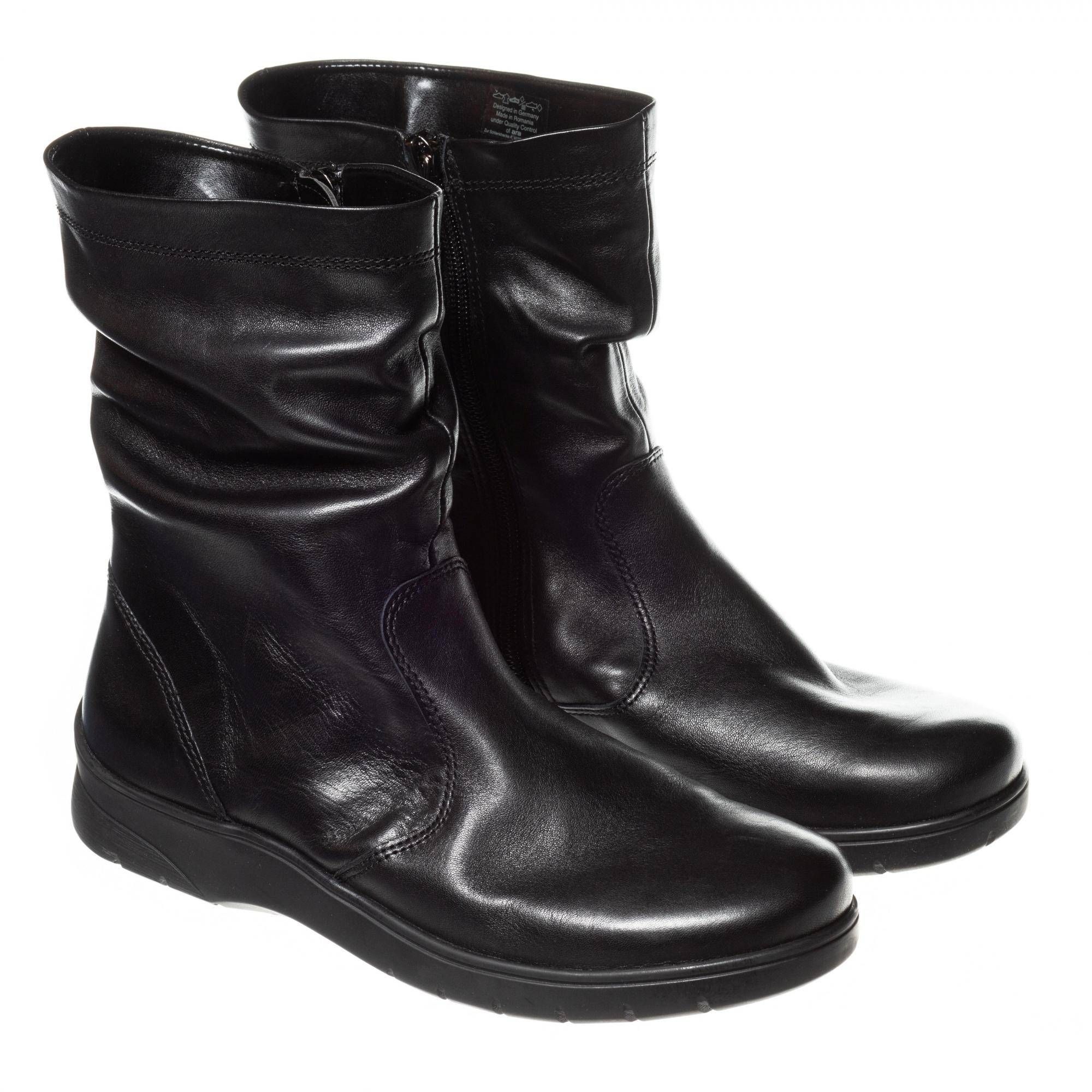 Ботинки женские ARA 12-41026-61 черные 40.5 EU