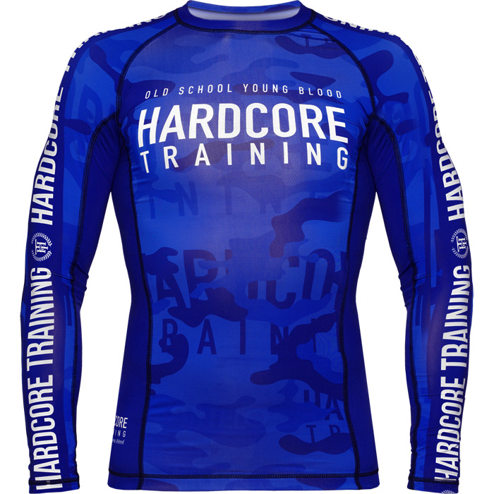 

Рашгард Hardcore Training Camo 2.1 LS Blue (L), 6564gfdg