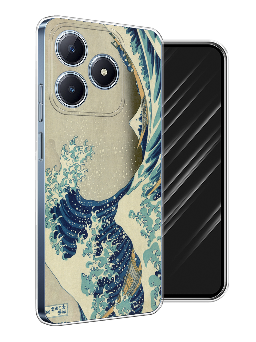 

Чехол Awog на Realme C63 "Большая волна в Канагаве", Серый;синий;голубой, 2517350-1