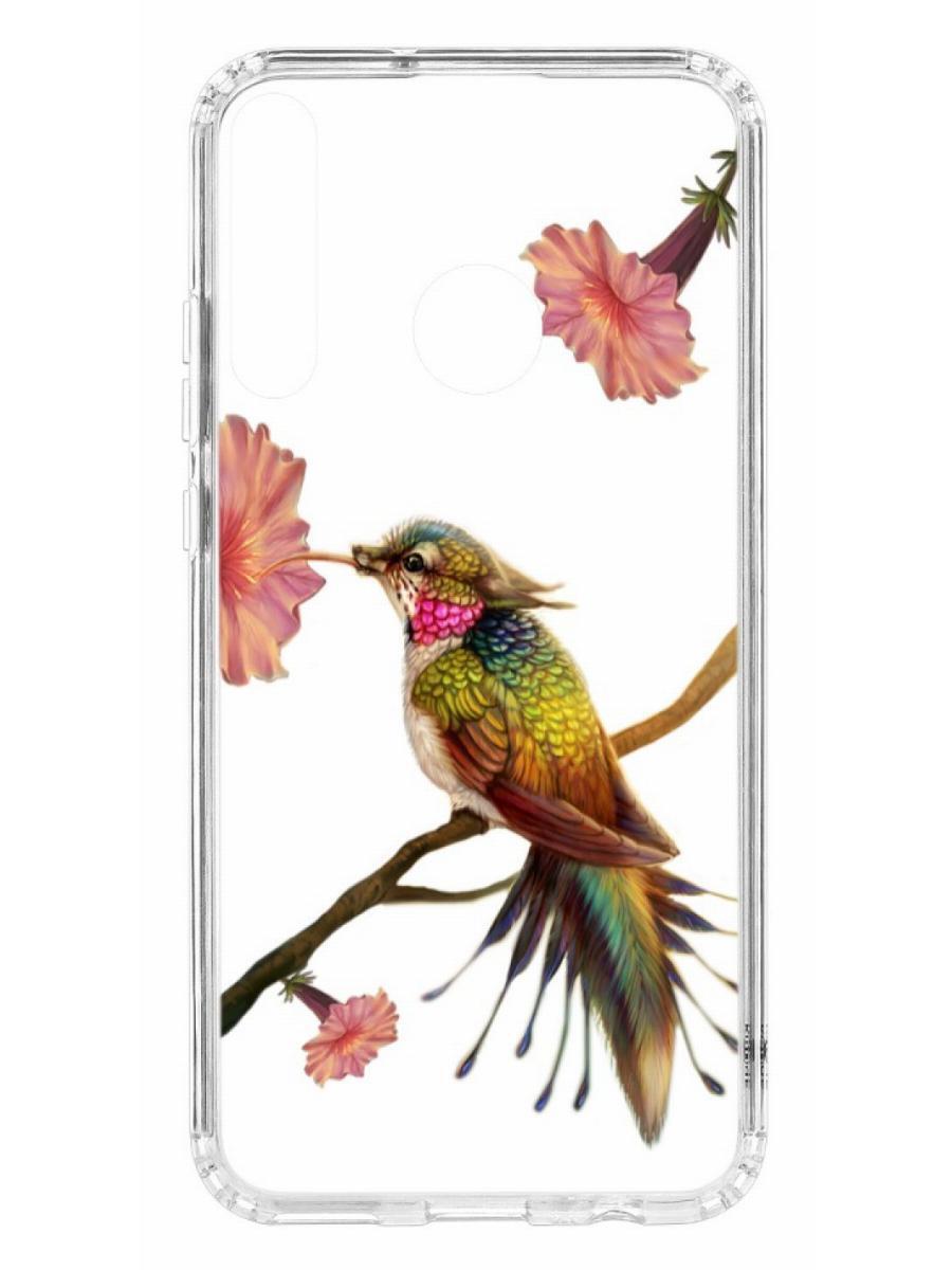 

Чехол на Huawei P40 Lite E Kruche Print Колибри