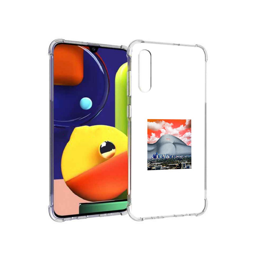 

Чехол MyPads Tocco для Samsung Galaxy A70 город с девушкой на фоне (PT128584.546.297), Прозрачный, Tocco