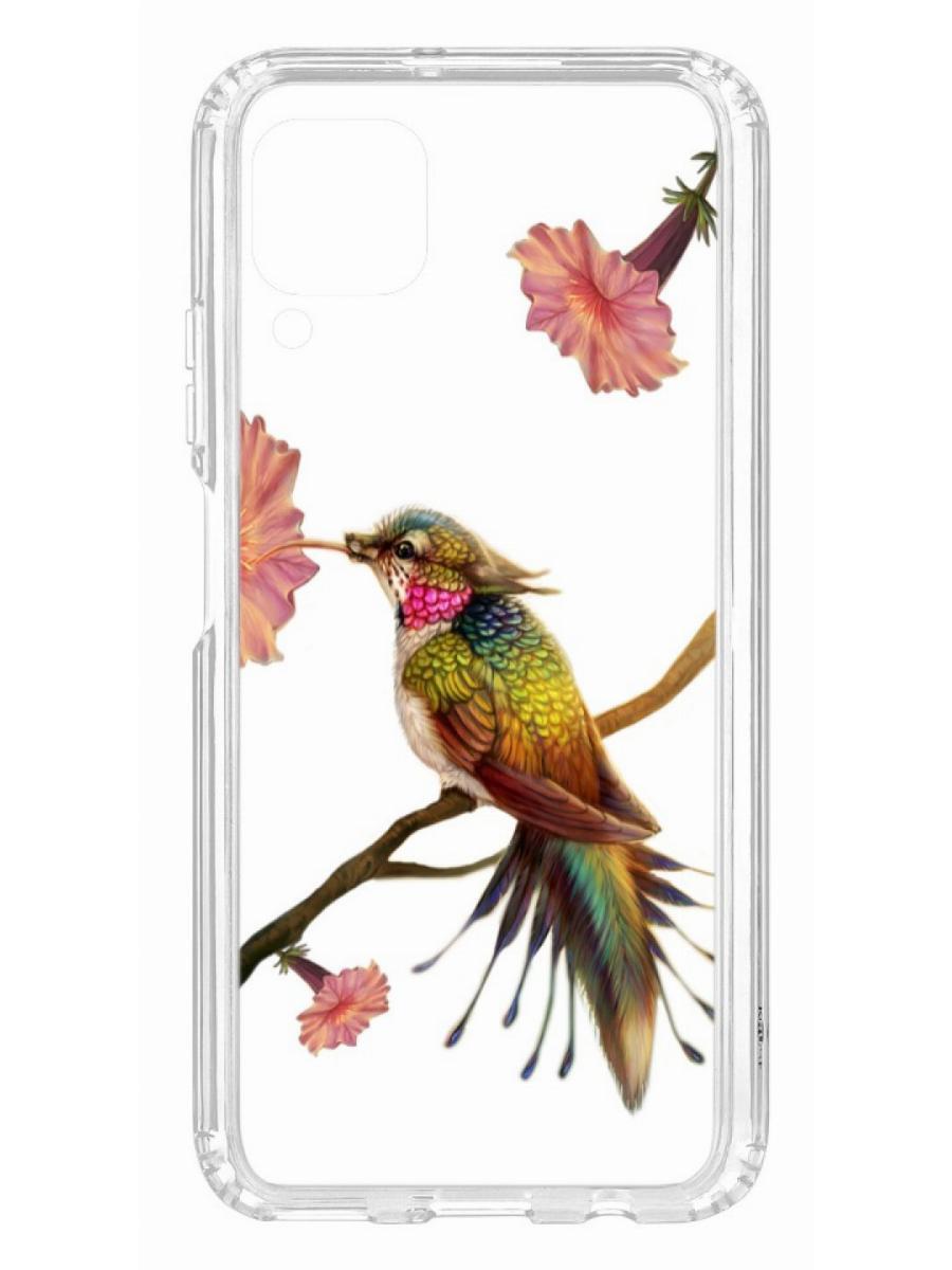 фото Чехол на huawei p40 lite kruche print колибри кruче