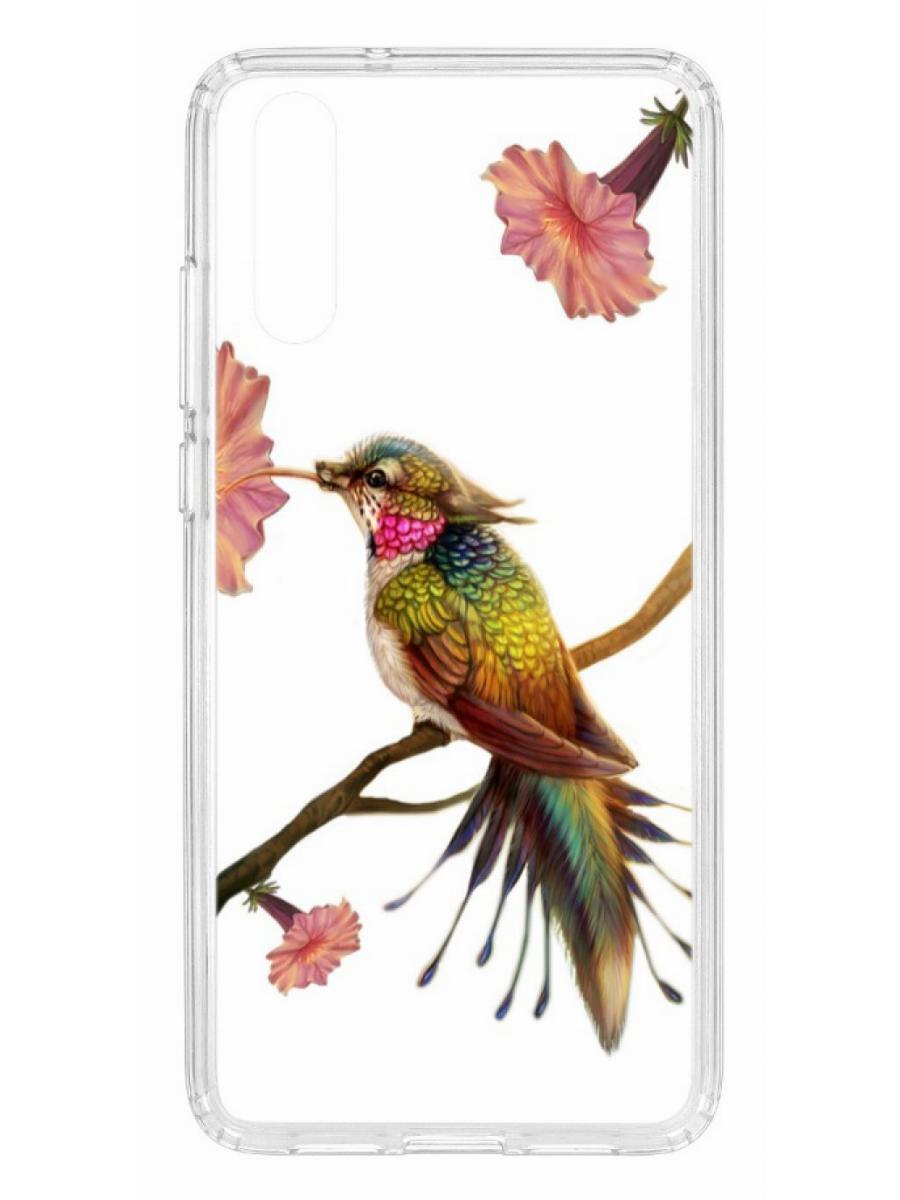 фото Чехол на huawei p20 kruche print колибри кruче