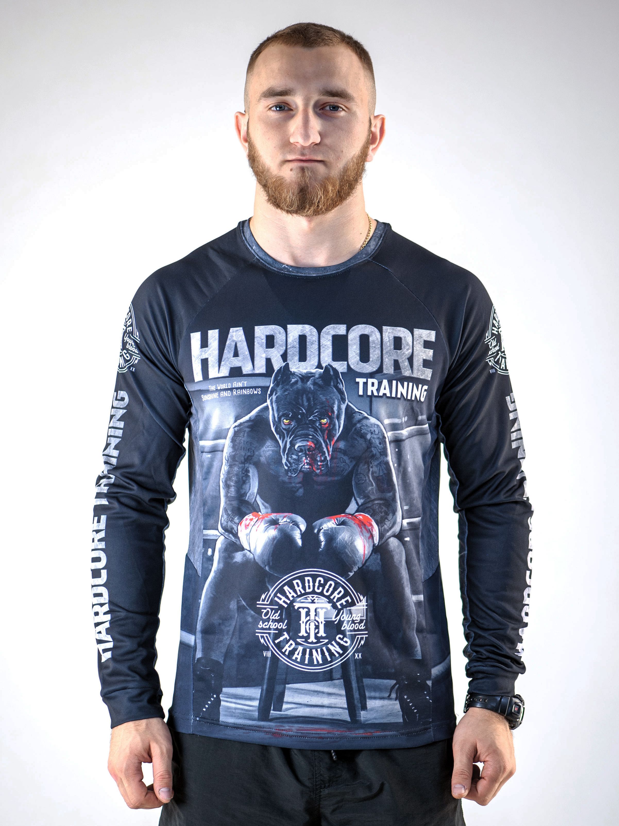 

Тренировочный лонгслив Hardcore Training х Ground Shark The Moment of Truth (L), 3423223f