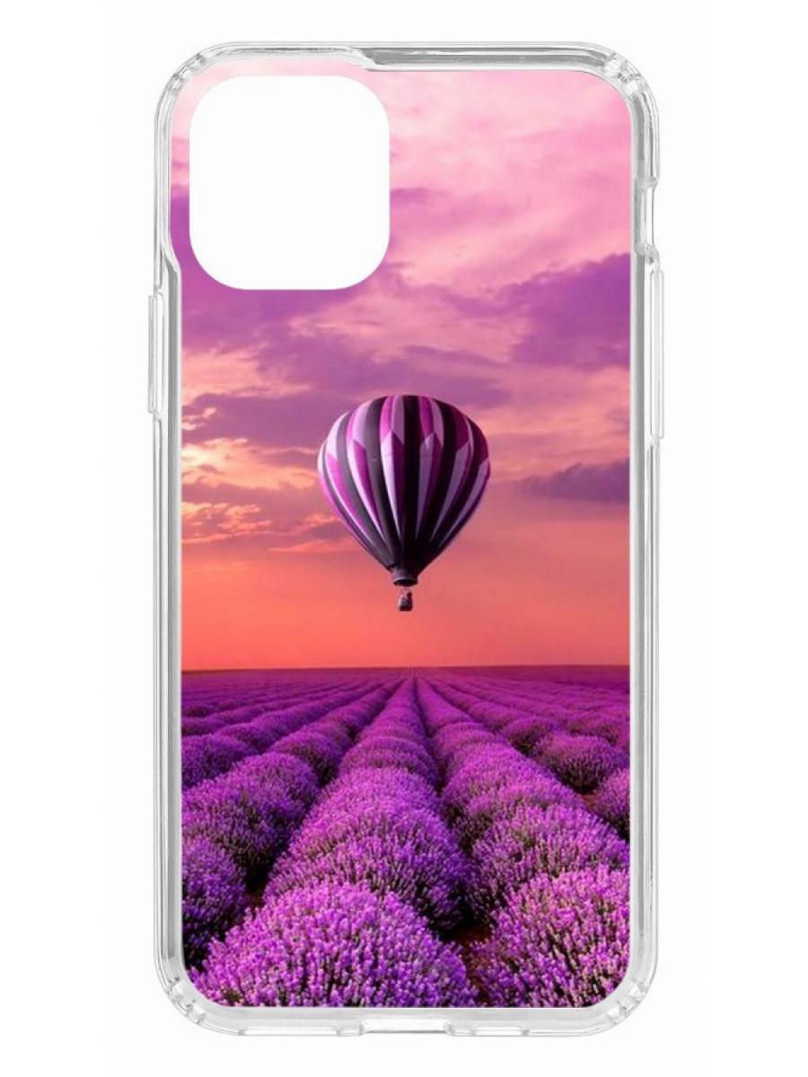 Чехол на Apple iPhone 11 Pro Kruche Print Лавандовый рай