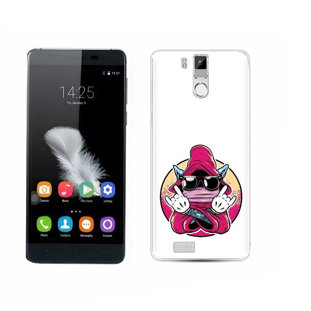 

Чехол MyPads Tocco для Oukitel K6000 Pro йоу, Прозрачный, Tocco